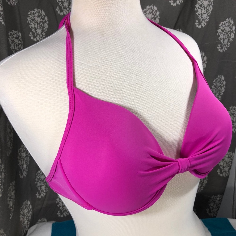 Hurley Hot Pink Bikini Top